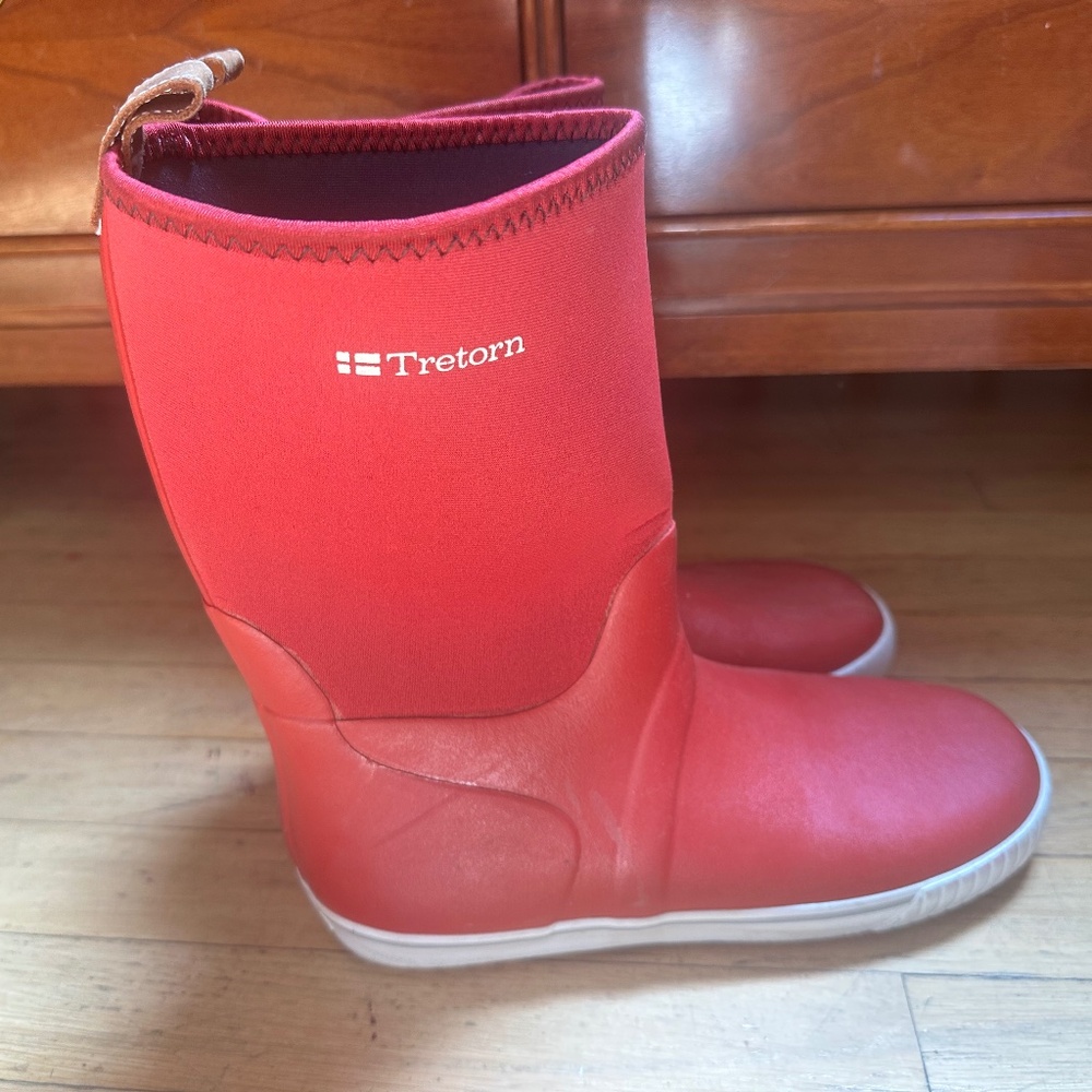 trerorn rain boots size 10